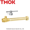 brass used in front water meter lockable active joint plastic joint ball valve